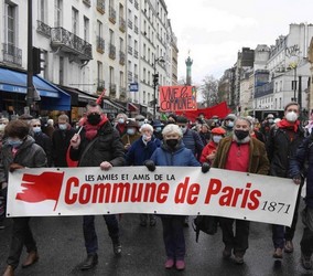 Commémoration du 18 mars  2021 à la Bastille